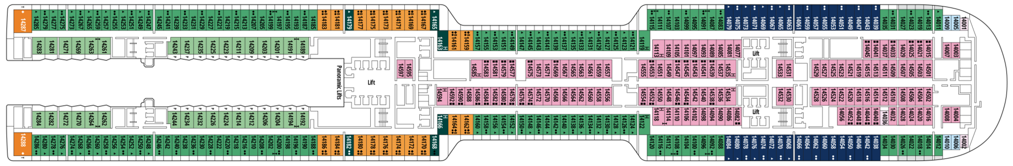 Deck 14 - Montevideo plan